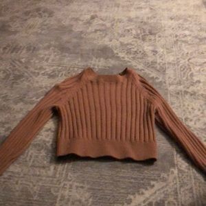 Pink lily sweater